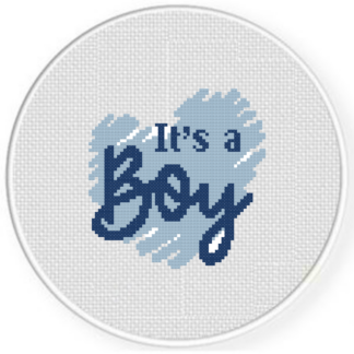 It's a Boy Cross Stitch Pattern