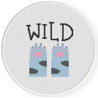 Wild Paws Cross Stitch Pattern