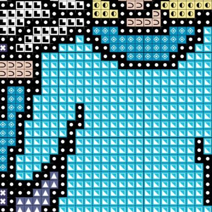 Holy Angel Pattern Holy Angel Stained Glass Cross Stitch Pattern – Daily Cross Stitch
