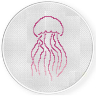 Graceful Jellyfish Cross Stitch Pattern