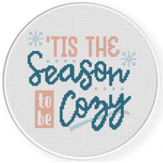 Tis the Season to be Cozy Cross Stitch Pattern