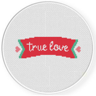 True Love Cross Stitch Pattern