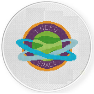 I need some space Cross Stitch Pattern