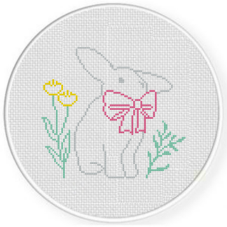 Pretty Bunny Cross Stitch Pattern