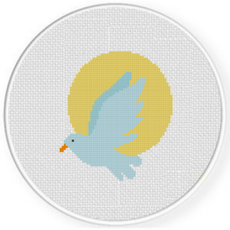 Holy Dove Cross Stitch Pattern