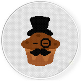 English Muffins Cross Stitch Pattern