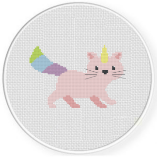 CATunicorn Cross Stitch Pattern