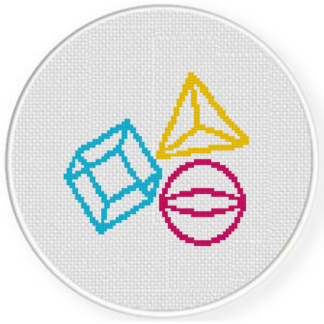 Shapes Cross Stitch Pattern