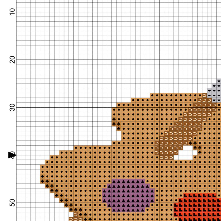 Art Palette Cross Stitch Pattern Daily Cross Stitch