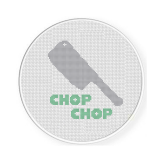 Chop Chop Cross Stitch Pattern
