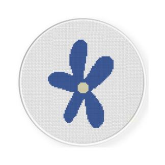 Groovy Flower Cross Stitch Pattern