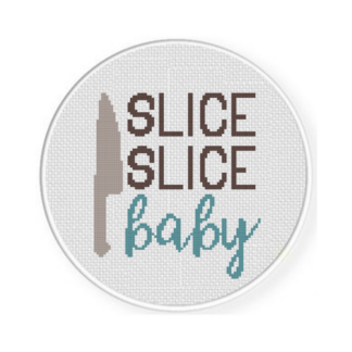 Slice Slice Cross Stitch Pattern