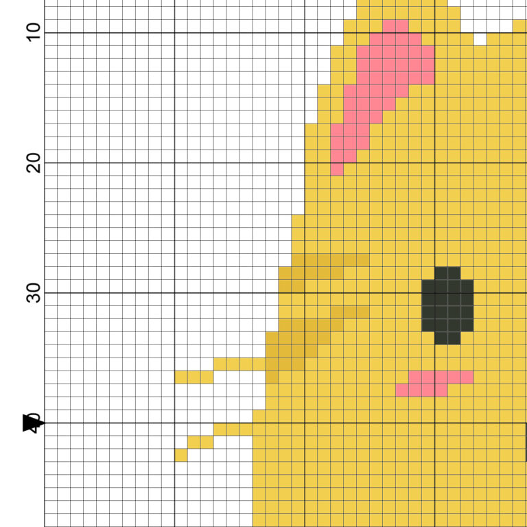 Artsy Kitty Cross Stitch Pattern Daily Cross Stitch