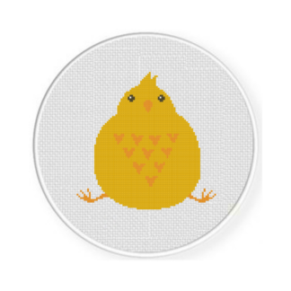 Cute Chick Cross Stitch Pattern