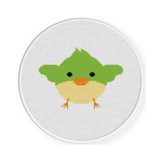 Chubby Bird Cross Stitch Pattern
