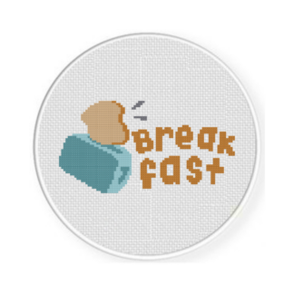 Breakfast Cross Stitch Pattern