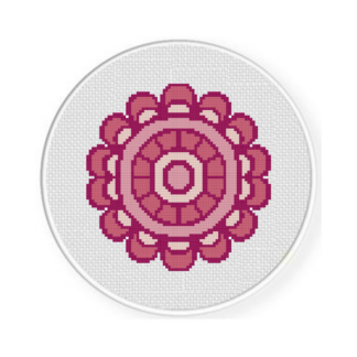 Pretty Paisley Cross Stitch Pattern