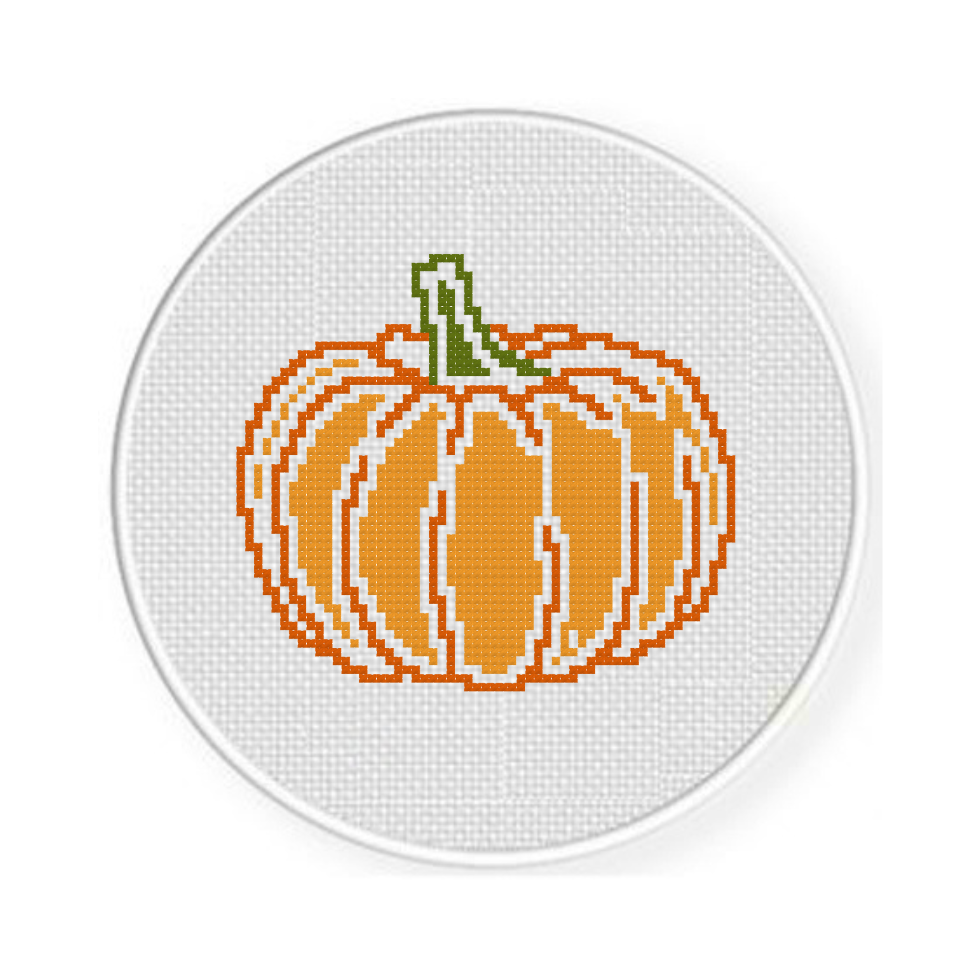Victorian Halloween #7 Pumpkin Cat Cross Stitch Pattern – Orenco Originals, USA