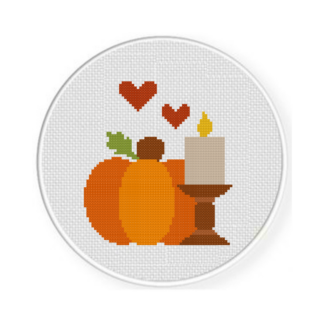 Thanksgiving Love Cross Stitch Pattern