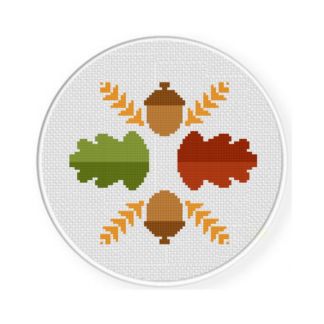 Fresh Fall Cross Stitch Pattern