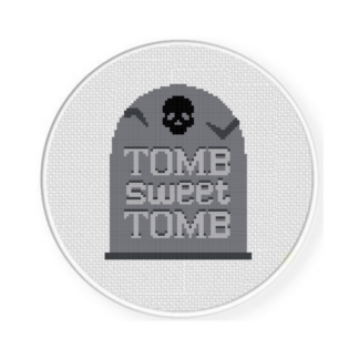 Tomb Sweet Tomb Cross Stitch Pattern
