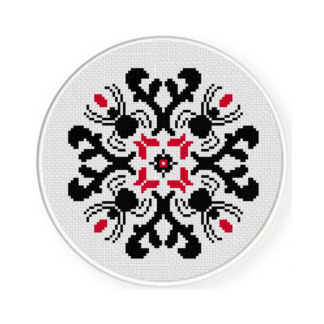 Spider Filigree Cross Stitch Pattern