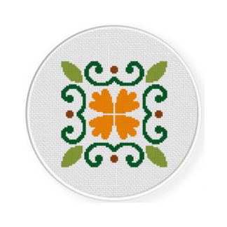 Thanksgiving Decor Cross Stitch Pattern