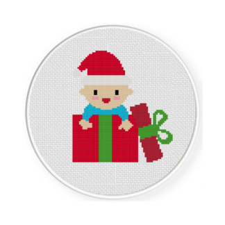 Gift Baby Cross Stitch Pattern