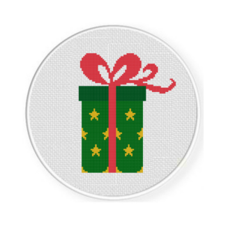 Christmas Present Cross Stitch Pattern