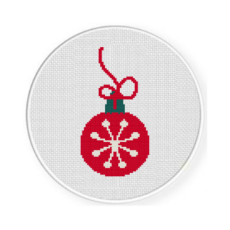 Fun Christmas Ball Cross Stitch Pattern