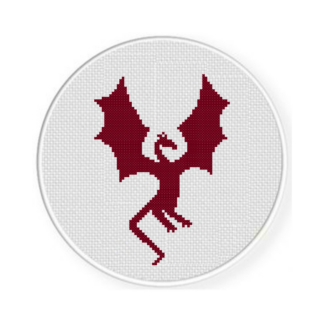 Dragon Flight Cross Stitch Pattern
