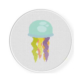 Jellyfish Cross Stitch Pattern