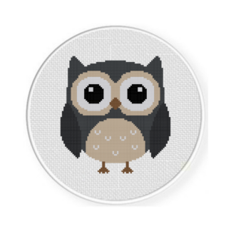 Cute Owl Cross Stitch Pattern