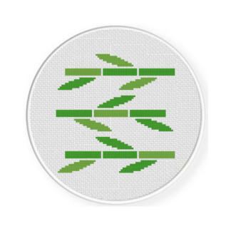 Bamboo Cross Stitch Pattern