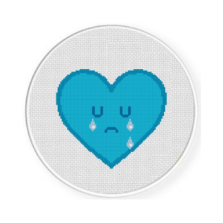 Cold Heart Cross Stitch Pattern