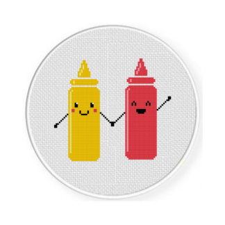 Best Friends Cross Stitch Pattern