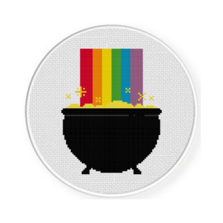 Pot Of Gold Cross Stitch Pattern