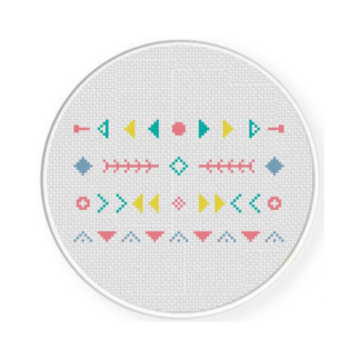 Native Decor Cross Stitch Pattern