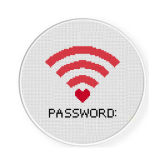 WIFI Sign Cross Stitch Pattern