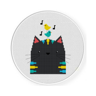 Birds Chirp Cross Stitch Pattern