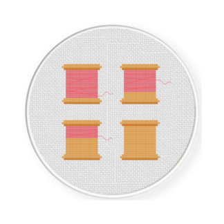 Spools Cross Stitch Pattern