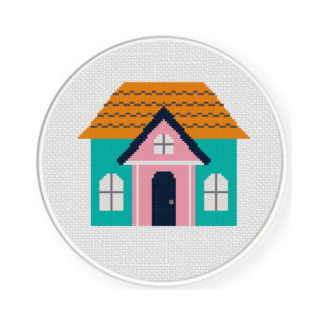 Cozy House Cross Stitch Pattern