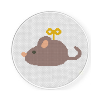 Mouse Toy Cross Stitch Pattern