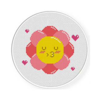 Lovely Flower Cross Stitch Pattern