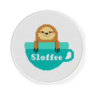 Sloffee Cross Stitch Pattern