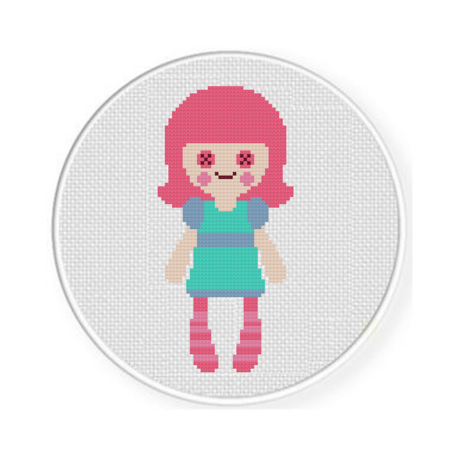 Little Rag Doll Cross Stitch Pattern – Daily Cross Stitch