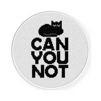 Can You Not Cross Stitch Pattern