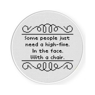 Some People Cross Stitch Pattern