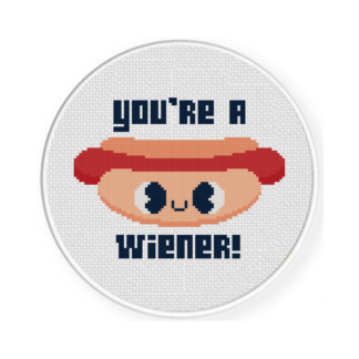 You're a Wiener Cross Stitch Pattern