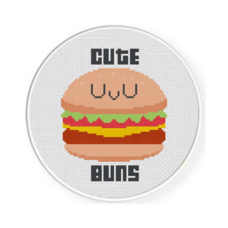 Cute Buns Cross Stitch Pattern